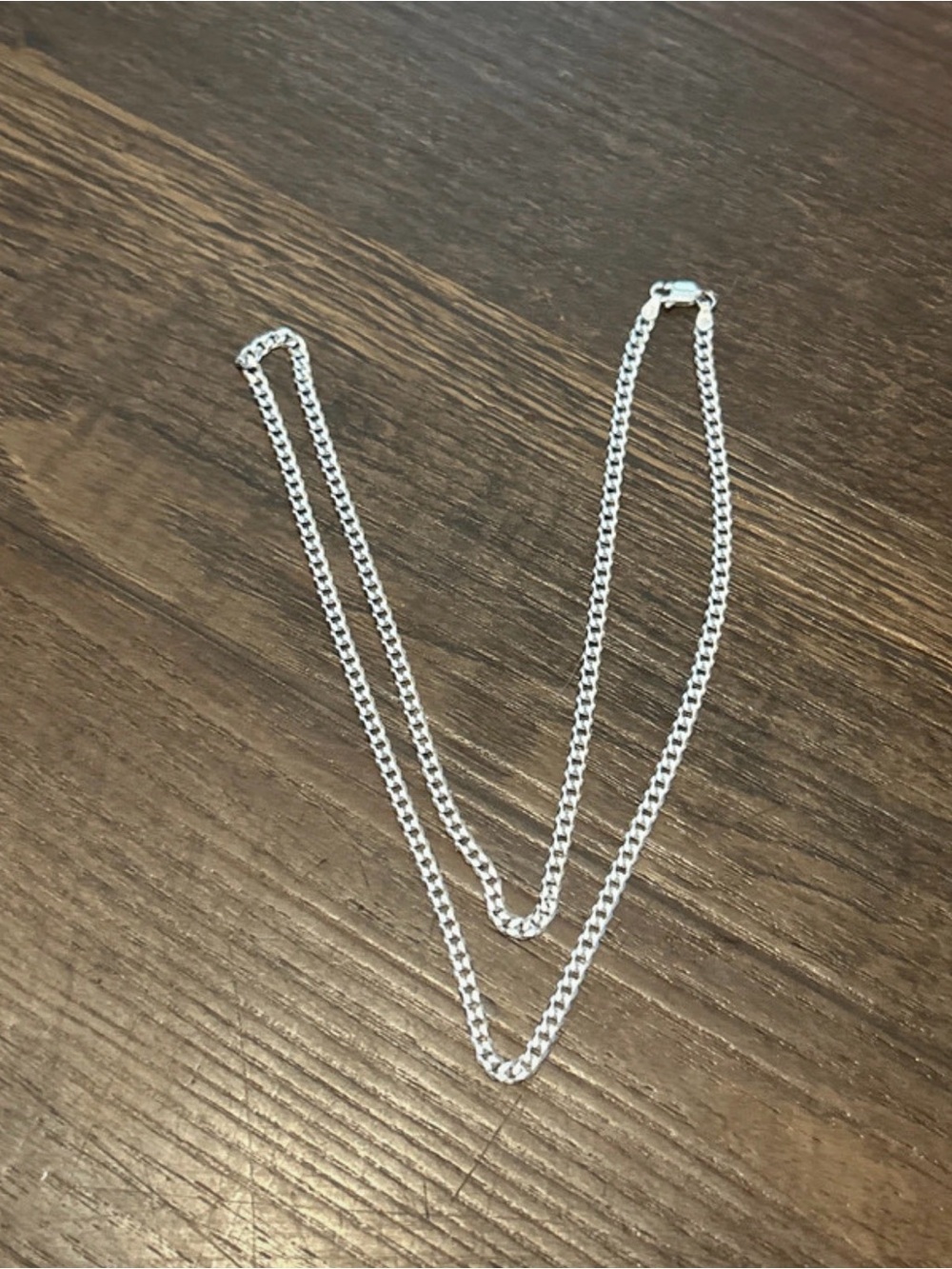 925 Sterling Silver Italy Curb Chain Necklace - 22in - 3.6mm - 8.5g - P. LUX
